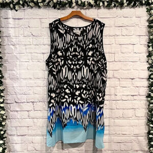 Postcards Women’s Sleeveless Tunic Dress size 26‎